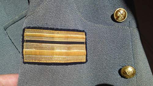 My new tunic and cap