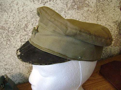 Old Japanese Cap w/Badge