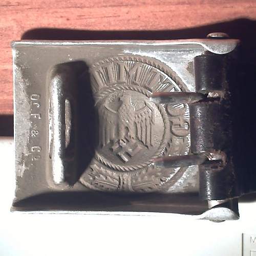WH buckle and belt barn find