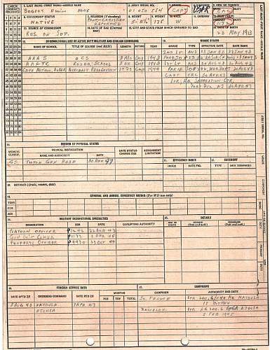 Grouping of Captain Edwin Bogert