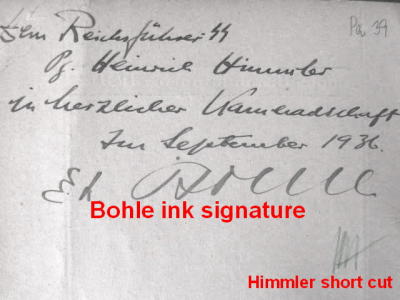 Book With Two Important Signatures