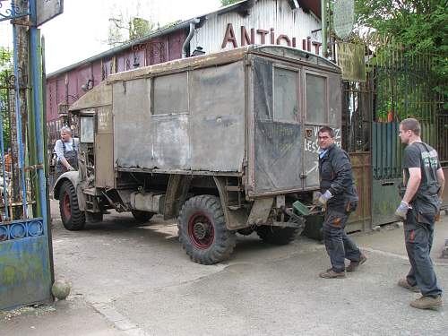 Barn find Austin K2/Y Ambulance 1944