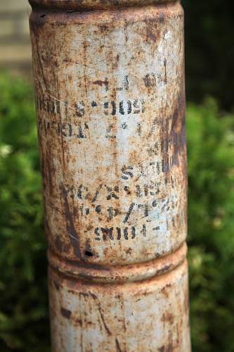 German transport canisters for Flak 88 and 12,7 cm SKC34 found in Norway!