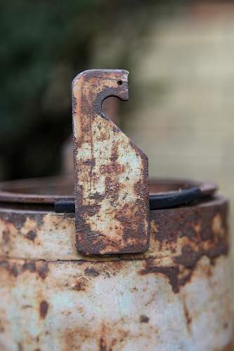 German transport canisters for Flak 88 and 12,7 cm SKC34 found in Norway!