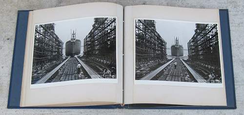 WWII Liberty Ship Launching Set - S.S. John Walker / Launched from Bethlehem Fairfield Shipyard, Inc Baltimore Md