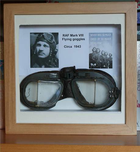 RAF goggles - carboot buy for £1 - Update