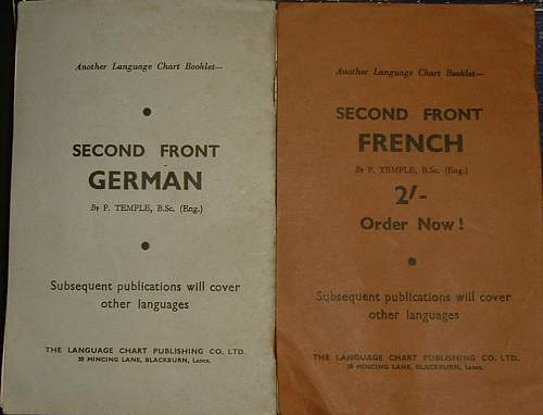 Language Chart Booklets