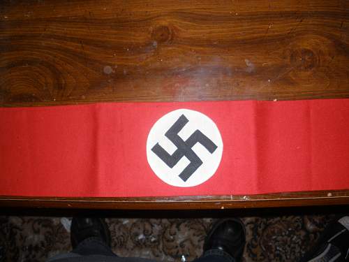 nazi armband and eagle