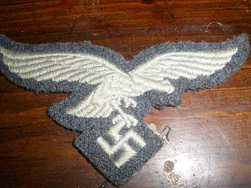 nazi armband and eagle