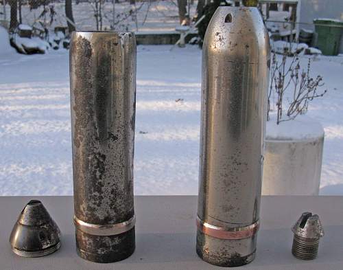 12 inch Shell Projectile Identification