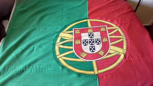 ww2 period Portuguese flag