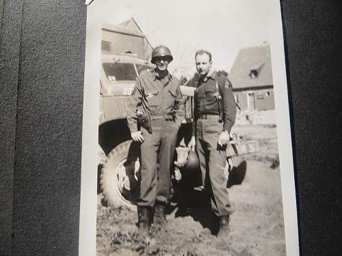 WWII US photo album pick up