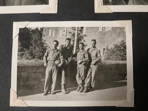 WWII US photo album pick up