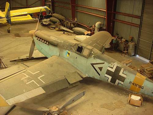 5 Buchon Messerschmitts &quot;found&quot;