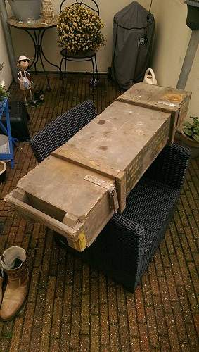 Unknown ammunition crate