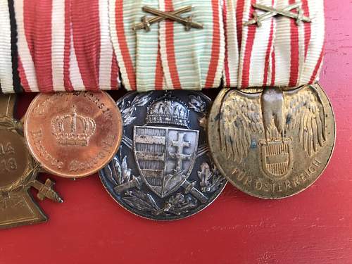 Austro - Hungarian Medal Bar - Opinion needed!