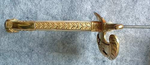 Austrian High Officials Sword