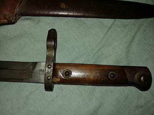 Mannlicher M95 bayonet?