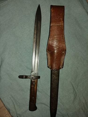 Mannlicher M95 bayonet?