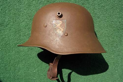 WWI Austrian Helmet?  Info needed.