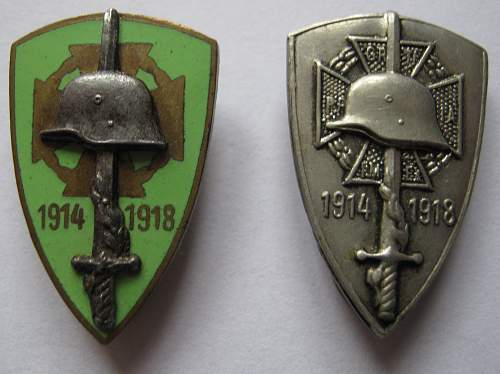 Austrian Heimwehr badges