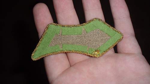 WWI Austrian collar tabs?