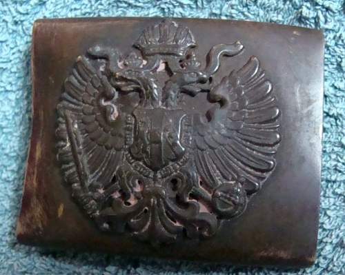 Austro Hungarian belt buckle 1st model