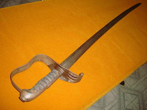 Austrian Infantry Officer's Saber - Model 1861