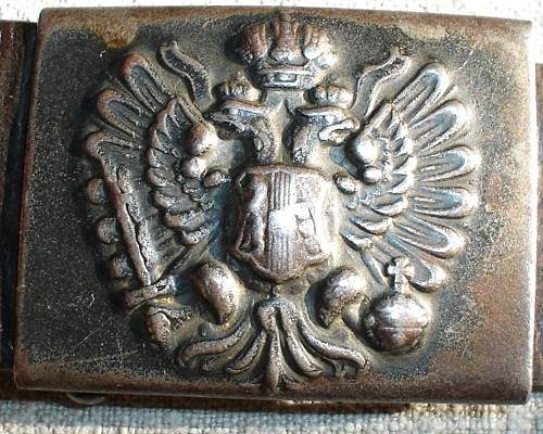 Imperial Austrian Belt Buckles