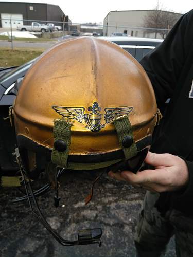 Korean War H Series Pilots Helmet