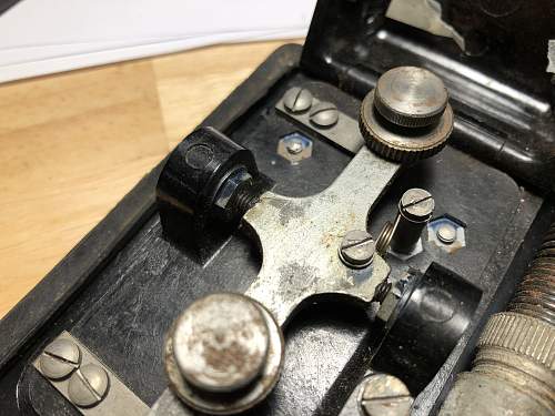 Morsetaste Air News - what was that? (Luftnachrichten Morse Button)