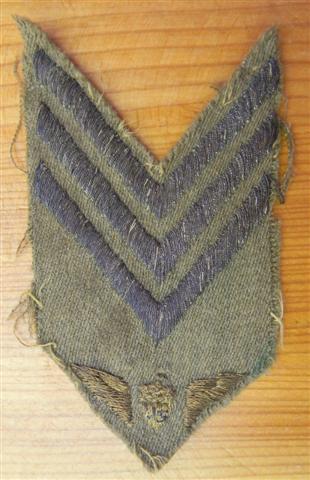 WWI Bullion Wing OS Chevrons