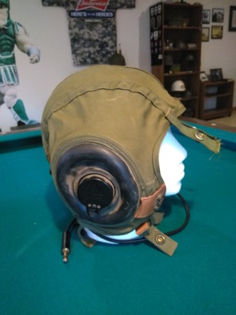 Korean War H Series Pilots Helmet