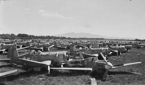 Rukuhia WW2 Aircraft Boneyard