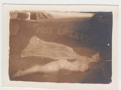 USAAF 13th Bombardment Sqn B-24 Grim Reapers Nose Art Milne Bay 1943