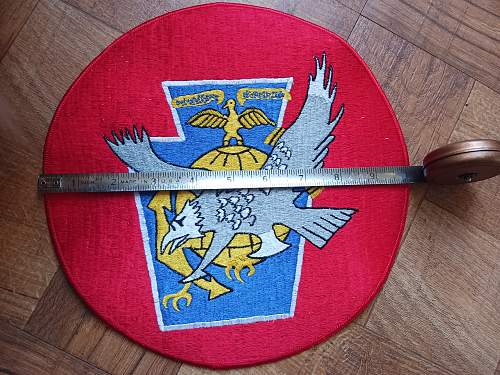 Korean war USMC AVIATION JACKET PATCH LARGE SIZE