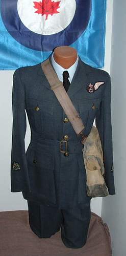 My RCAF Uniform Display