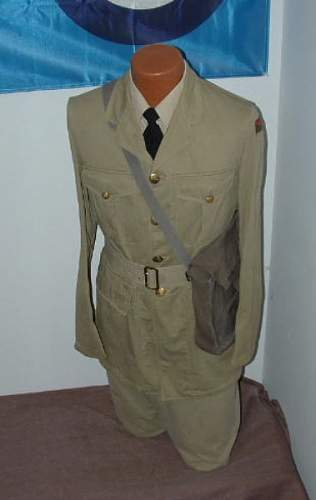 My RCAF Uniform Display