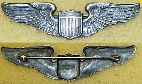 FAKE World War II Allied Cloth, Bullion &amp; Metal Wings