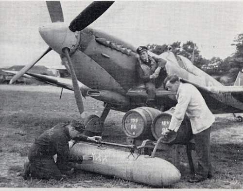 Beer carrying spitfires of world war ii