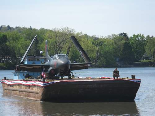 Planes in the canal