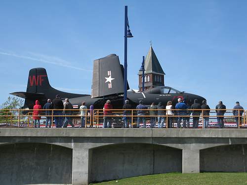 Planes in the canal