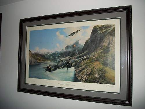 Aviation art prints and photo collector