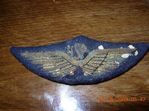 Post Your ORIGINAL WWI Allied Forces Metal &amp; Bullion Wings/Badges!