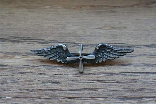 Post Your ORIGINAL WWI Allied Forces Metal &amp; Bullion Wings/Badges!