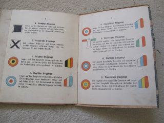 Flugzeug Handbuch (WW1 German Identification Handbook of Planes)