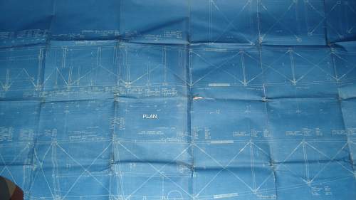 Original WW1 RFC Blue Prints Leaside Canada