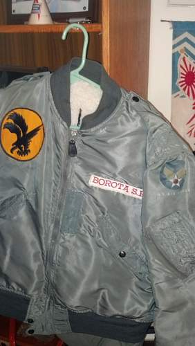 Need help ID'ing this L-2B airforce jacket from the 50's?