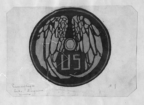 Prototype Insignia of WWI Period as Found in Gorrell's History