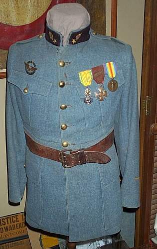 WW1 French Pilot Tunic and Hat